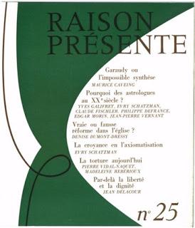 Garaudy, ou l'impossible synthèse, par Maurice Caveing (1973)