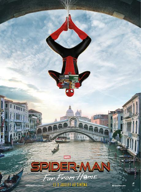 Nouvelles affiches VF pour Spider-Man : Far From Home de Jon Watts