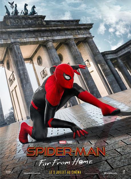 Nouvelles affiches VF pour Spider-Man : Far From Home de Jon Watts