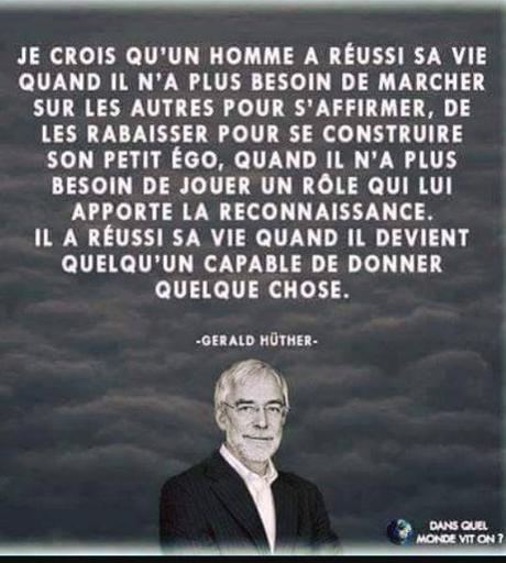 Quand un homme a réussi sa vie