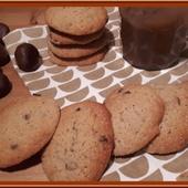 Biscuits moelleux à la crème de marron et pépite de chocolat - Oh, la gourmande..