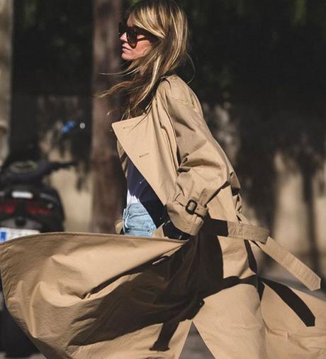 Le trench fait la pluie et le beau temps ! Vive le printemps ! Le trench fait la pluie et le beau temps ! Vive le printemps !