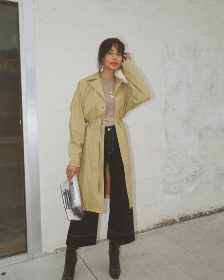 Le trench fait la pluie et le beau temps ! Vive le printemps ! trench beige