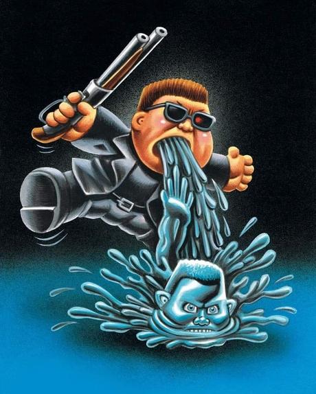 Il dessine les héros de la pop culture en version Crados