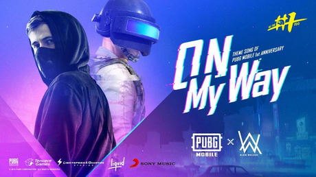 #Gaming - Tencent Games - #Musique - #PUBG MOBILE COLLABORE AVEC L’ARTISTE ALAN WALKER À L’OCCASION DE LA SORTIE DE SON NOUVEAU SINGLE - ON MY WAY - POUR FÊTER LE PREMIER ANNIVERSAIRE DU JEU