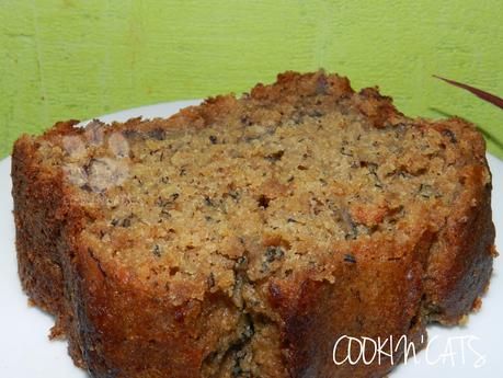 CAKE BANANE ET SIROP D'ERABLE (sans gluten, sans lait)