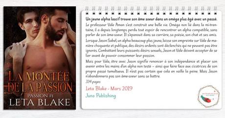 Passion #1 – La montée de la passion – Leta Blake