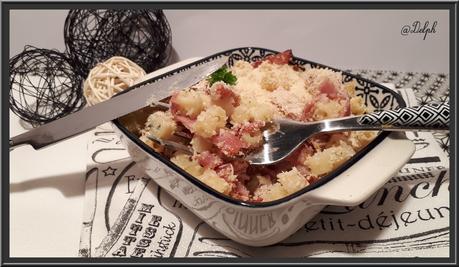 Gratin de pâtes à la cancoillotte Gratin de pâtes à la cancoillotte