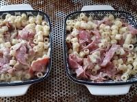 Gratin de pâtes à la cancoillotte Cliquer sur les photographies pour les agrandir