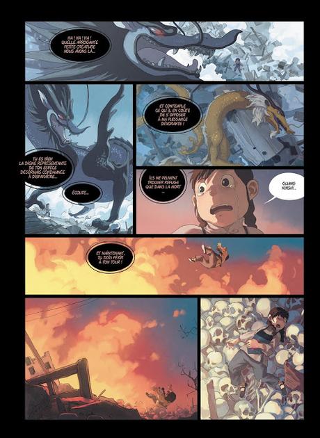 Yin et le dragon tome 3 nos dragons éphémères Rue de Sèvres page 2