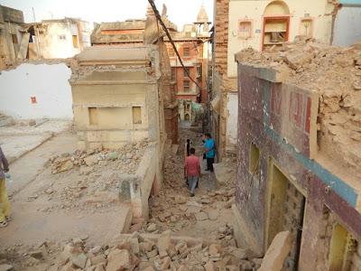 Le plan d'embellissement détruit les quartiers les plus anciens de Varanasi