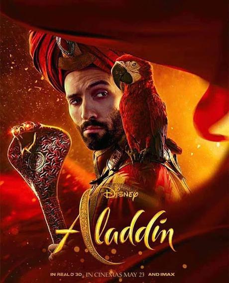 Affiches personnages US pour Aladdin de Guy Ritchie Affiches personnages US pour Aladdin de Guy Ritchie