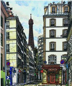 Kojiro AKAGI  exposition Mairie 15  à partir du 4 Avril 2019