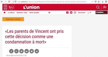 La tragédie judiciaire et médicale de Vincent Lambert