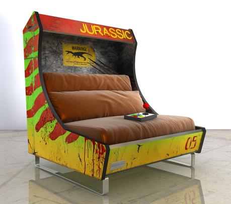 Paris : des fauteuils inspirés par les bornes d’arcade