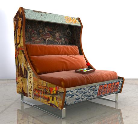 Paris : des fauteuils inspirés par les bornes d’arcade