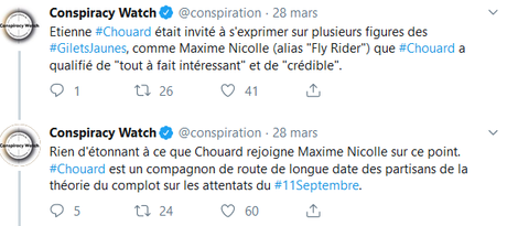 #Chouard, vulgaire complotiste de bas étage