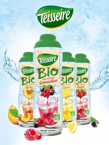 Teisseire lance sa gamme de sirops bio