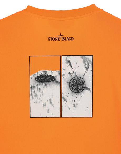 Stone Island mise sur le Orange Fluo pour sa collection SS19