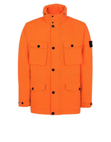 Stone Island mise sur le Orange Fluo pour sa collection SS19
