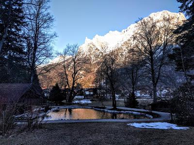 Karwendel vom Kurpark - Mittenwald - 29.03.2019 - 8 Bilder.