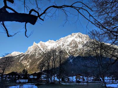 Karwendel vom Kurpark - Mittenwald - 29.03.2019 - 8 Bilder.