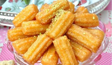 Balah el Sham ou choux au sirop Balah el Sham ou choux au sirop