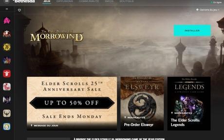 Bethesda offre Morrowind pour les 25 ans de TES Bethesda offre Morrowind pour les 25 ans de TES