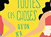 agendas Retrouvez Toutes choses qu'on jamais faites Kristan Higgins