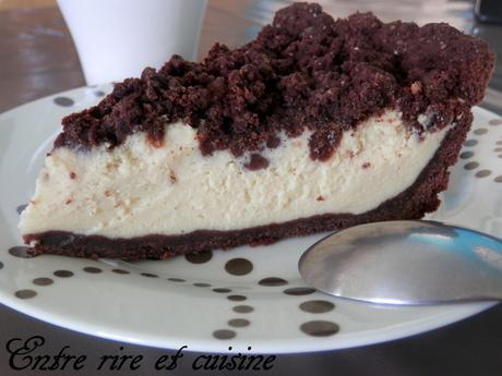 Gâteau russe crumble fromage blanc "Tarte lait caillé"