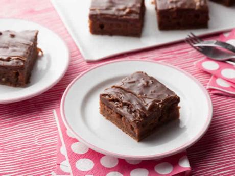 Moelleux au chocolat avec glaçage