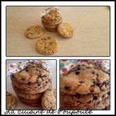 Mise à l'honneur 54 Cookies sans oeuf mega bons à la cassonade - La cuisine de poupoule