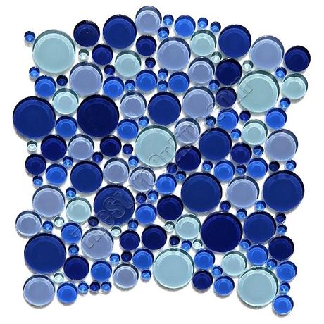blue glass tile round bubbles glass tile mosaic crystal glass bubbles round mosaic glass tile blue blend glossy blue green glass tile kitchen backsplash