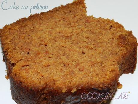 CAKE AU POTIRON ULTRA MOELLEUX (sans gluten, sans lait)
