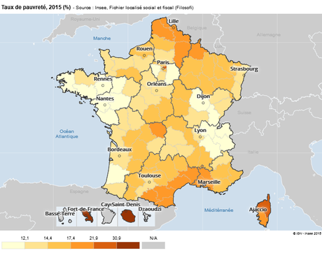 La pauvreté dans un pays riche comme la France