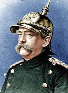 Un portrait de Bismarck par Arthur Savaète, l'auteur du Cygne des Wittelsbach