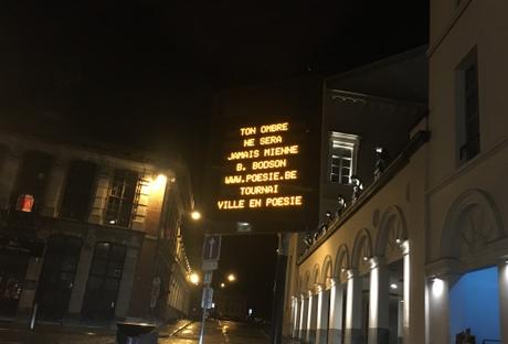 Oser la poésie ! Merci, Tournai !