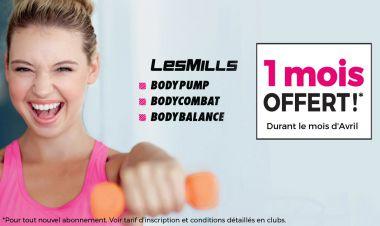 Durant le mois d'Avril profitez D'UN MOIS OFFERT* dans vos salles de sport INTERVAL ! Durant le mois d'Avril profitez D'UN MOIS OFFERT* dans vos salles de sport INTERVAL !