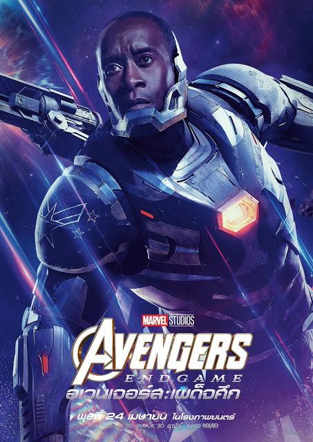 Nouvelles affiches personnages thaïlandaises pour Avengers : Endgame Nouvelles affiches personnages thaïlandaises pour Avengers : Endgame