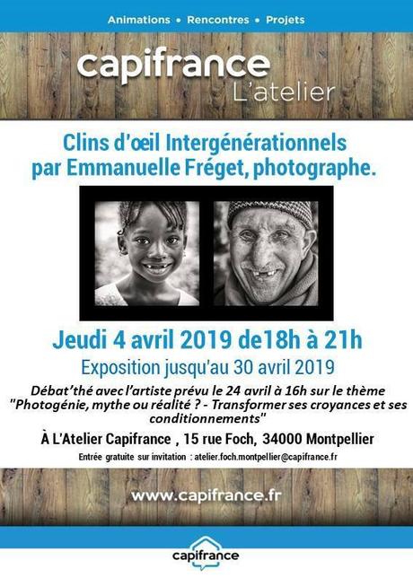 MONTPELLIER – Exposition Emmanuelle FREGET – 4/30 avril