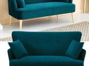 canapé convertible places vintage