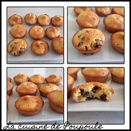 Bouchées aux raisins Bouchées aux raisins