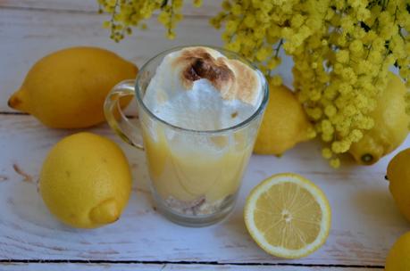 Verrine façon tarte au citron meringuée