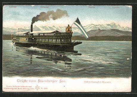 Der Salondämpfer Bavaria (1878) - Le bateau à vapeur Bavaria (1878)