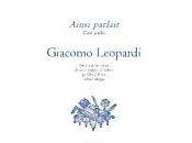 (Note lecture), Ainsi parlait Giacomo Leopardi, Marc Wetzel