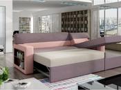 canapé convertible places avec méridienne