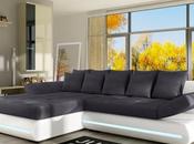 canapé convertible tissu