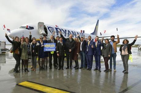 Ryanair ouvre une base Bordeaux