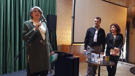 Shemsi Makolli, invité de Tulalu!?, à La Datcha, à Lausanne Sima Dakkus Rassoul, Shemsi Makolli et Sabiha Berisha Makolli