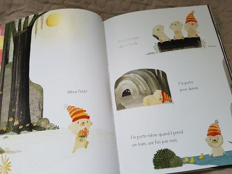 Maxou Le petit ours au bonnet tout doux de Vern Kousky